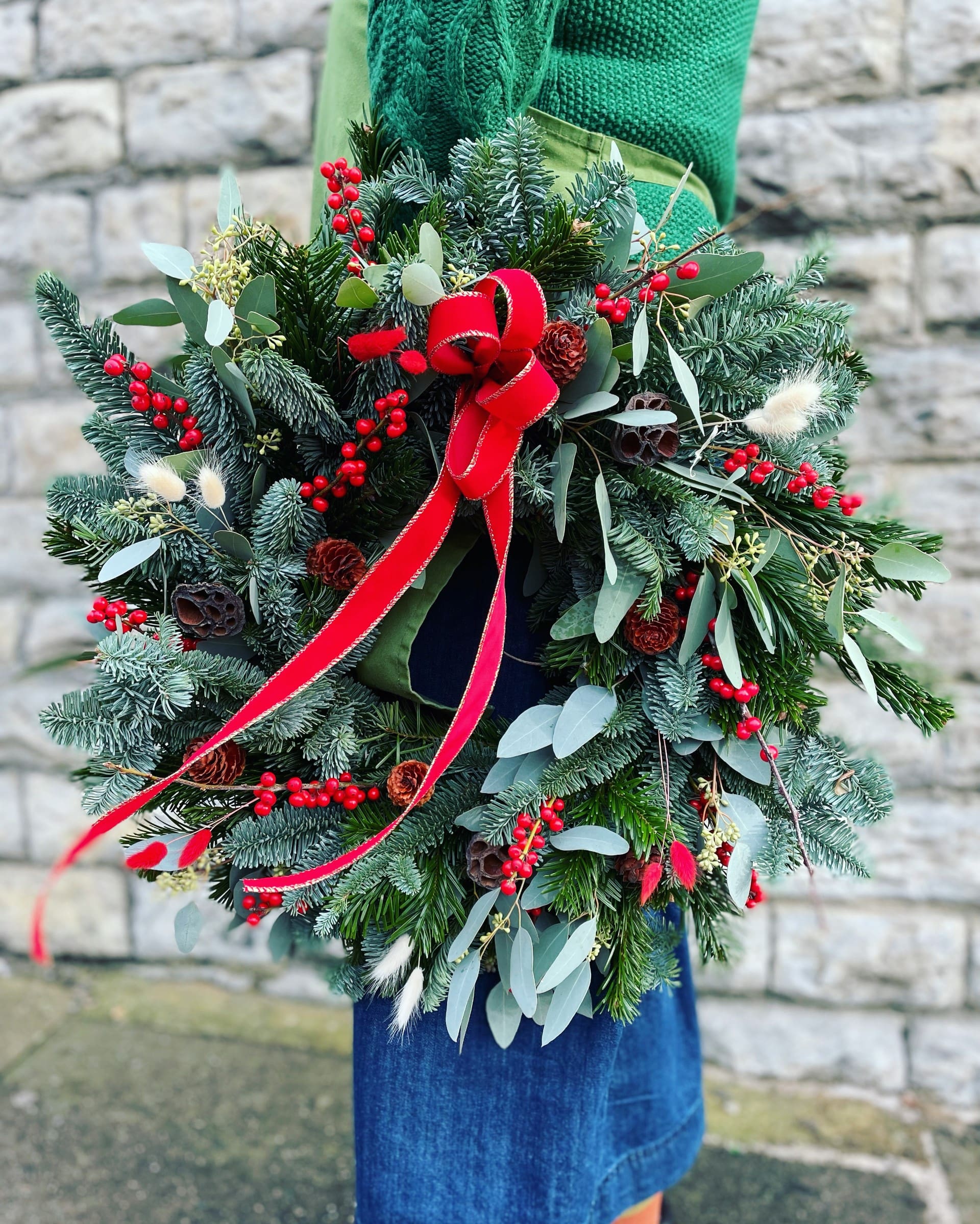Berry and Bright Wreath *PRE-ORDER* - Image 2