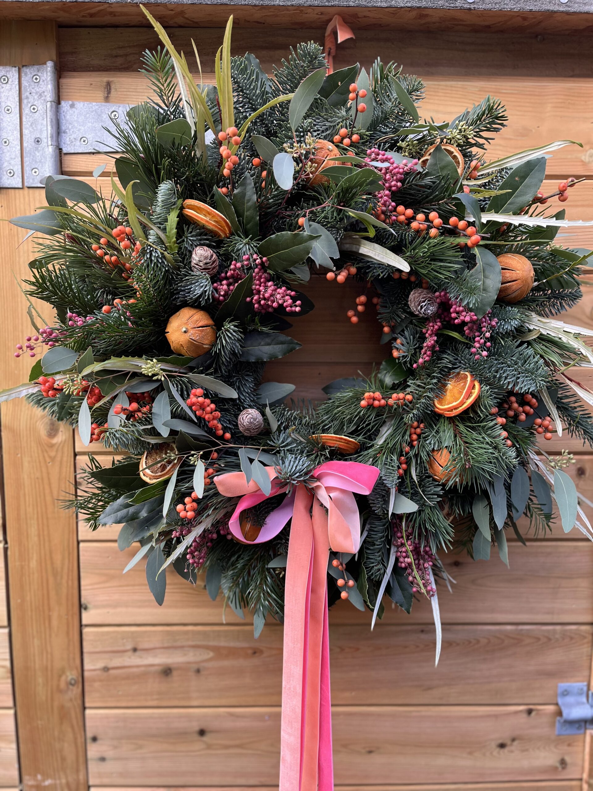 The Lux Christmas door Wreath - * PRE ORDER* - Image 2