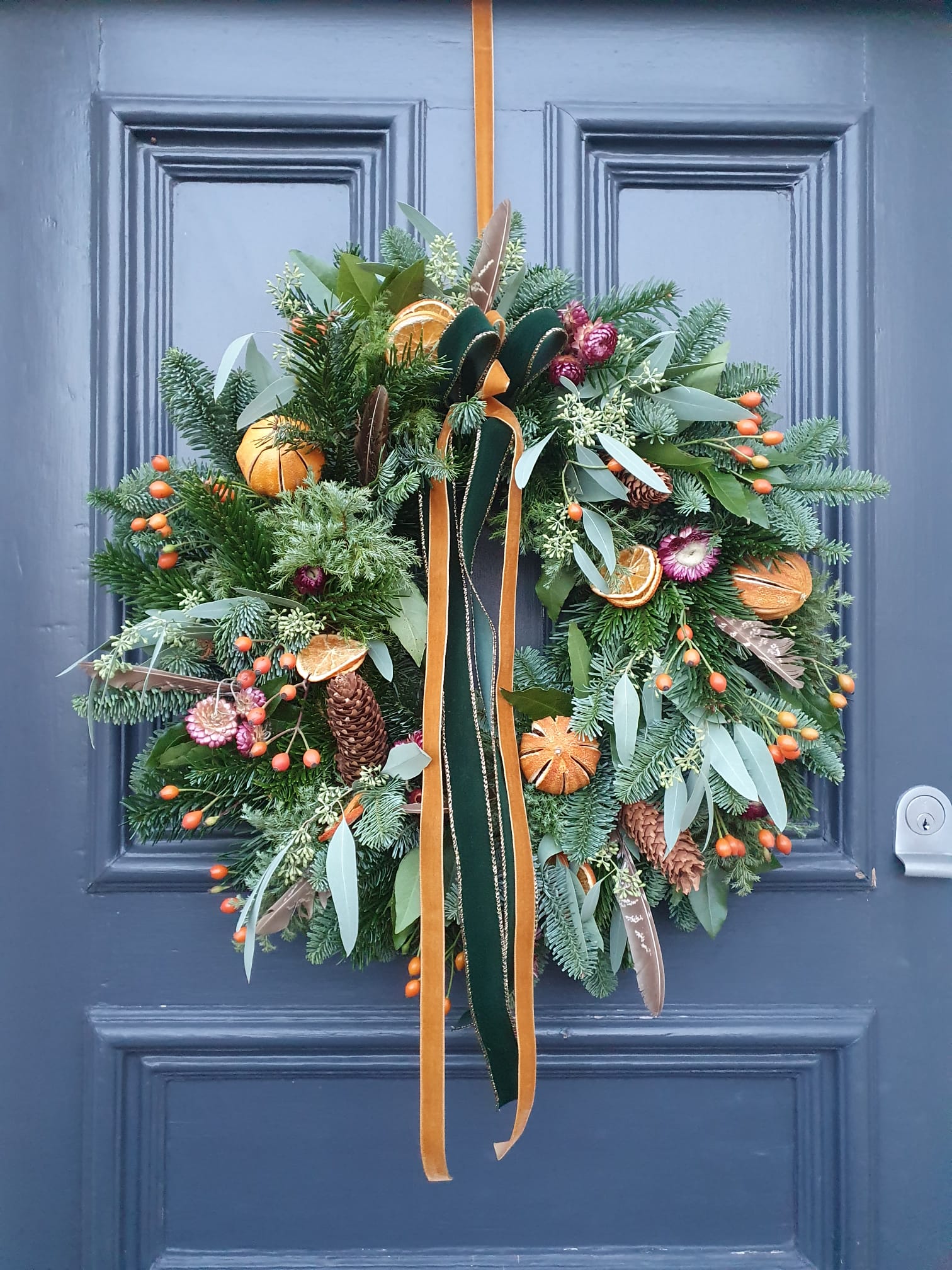The Lux Christmas door Wreath - * PRE ORDER* - Image 6
